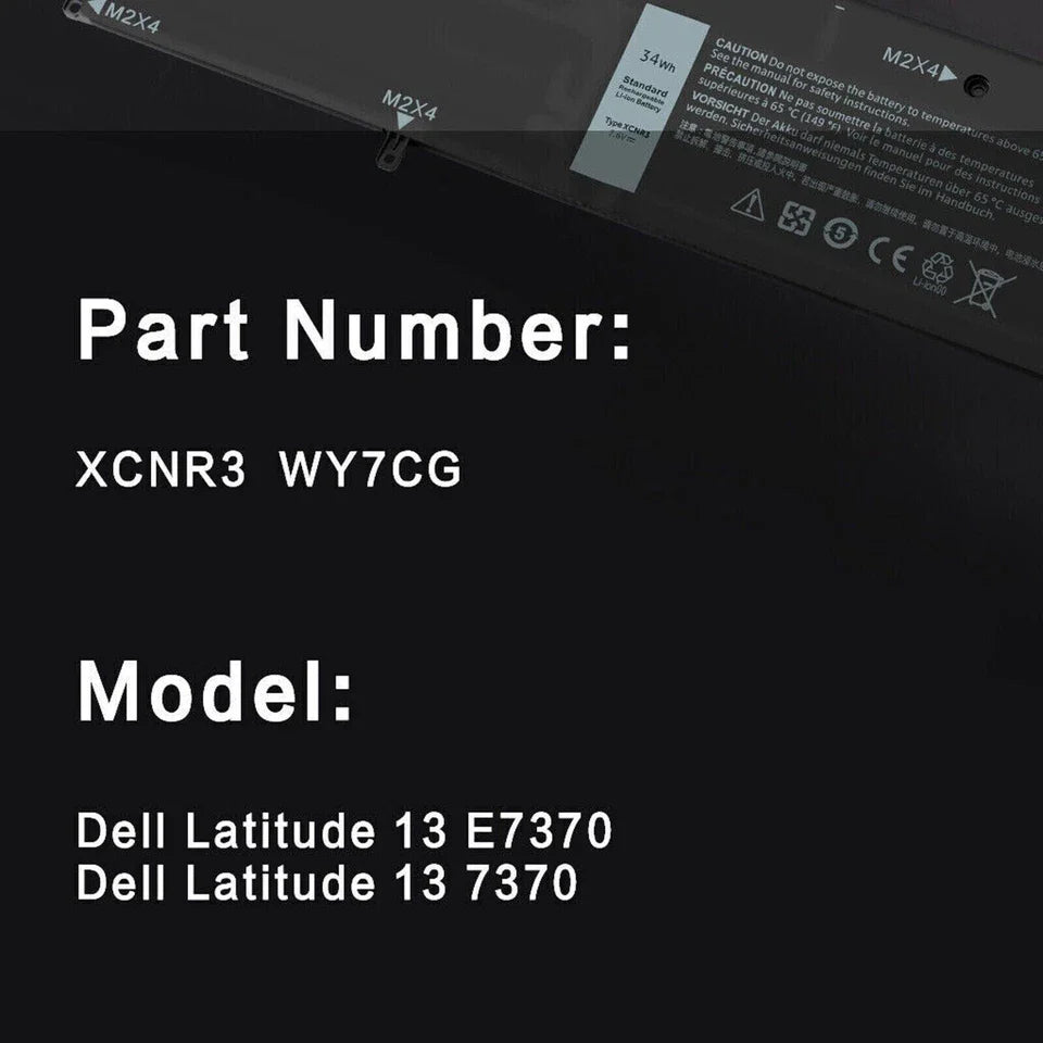 DELL XCNR3 - XCNR3 Genuine Original  Laptop Notebook Battery( 1 Yr Warranty )