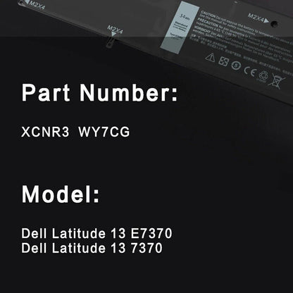 DELL XCNR3 - XCNR3 Genuine Original  Laptop Notebook Battery( 1 Yr Warranty )