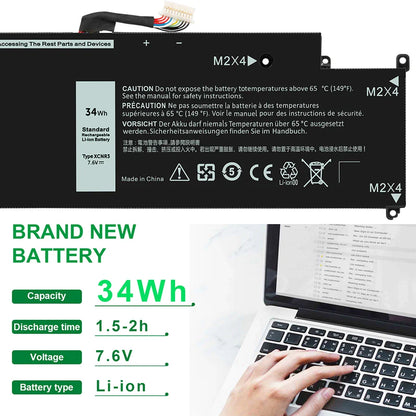 DELL Latitude 13 E7370 - XCNR3 Genuine Original Laptop Notebook Battery ( 1 Yr Warranty )