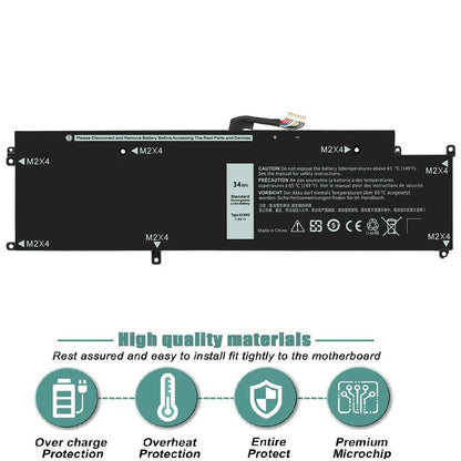 DELL XCNR3 - XCNR3 Genuine Original  Laptop Notebook Battery( 1 Yr Warranty )