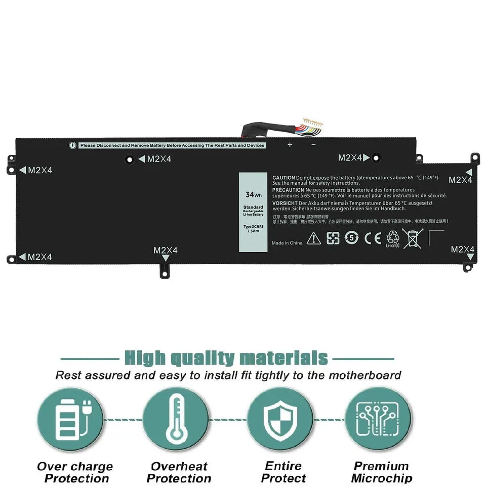 DELL Latitude 13 E7370 - XCNR3 Genuine Original Laptop Notebook Battery ( 1 Yr Warranty )