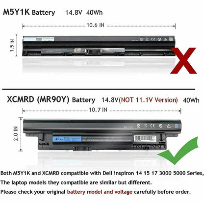 DELL Inspiron 3521 Series - XCMRD Genuine Original Laptop Notebook Battery ( 1 Yr Warranty )
