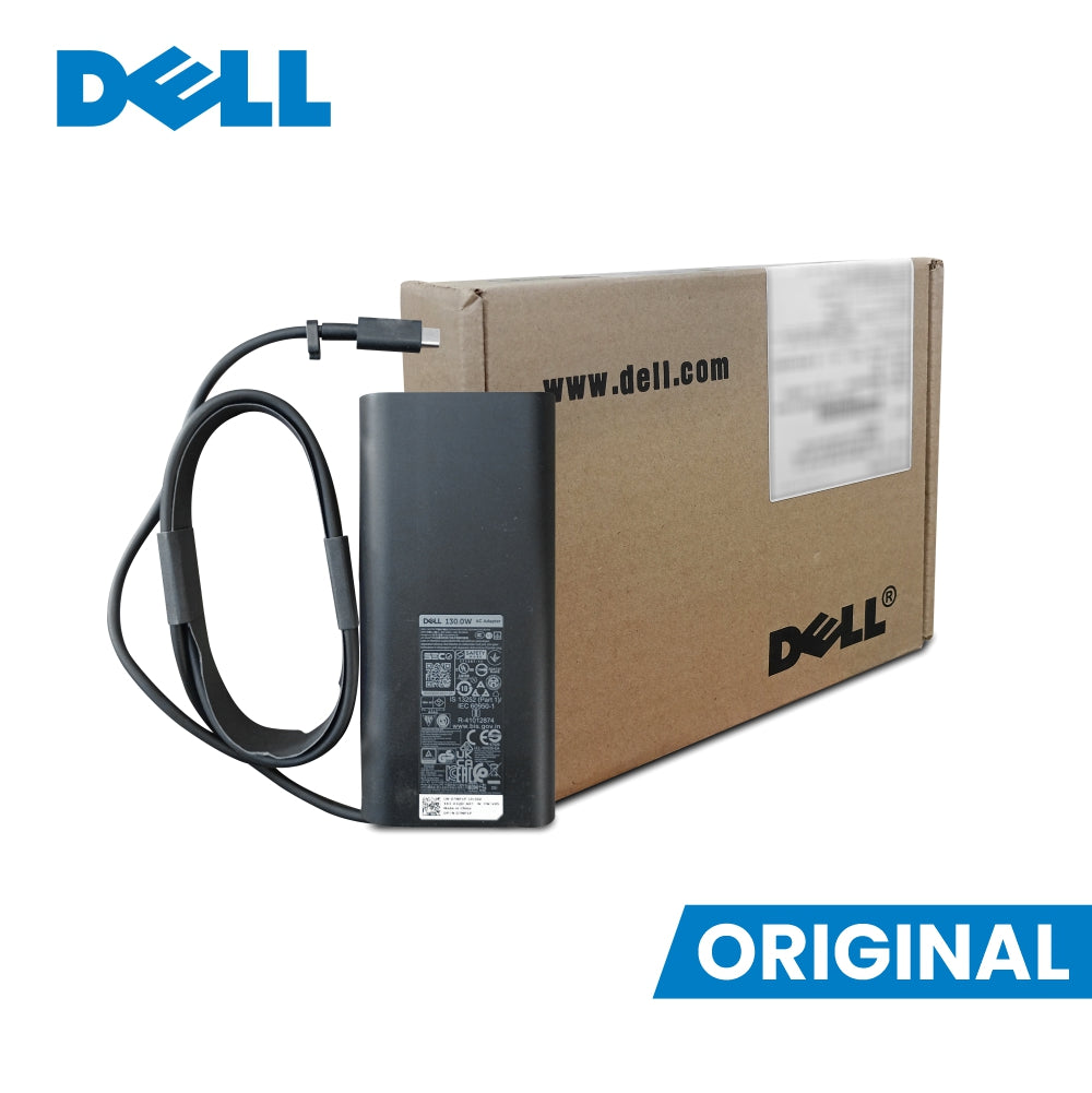 Dell Original 130W USB-C AC Adapter Laptop Charger ( Type - C ) ( 1 Yr Warranty ) D/PN : CT1P3