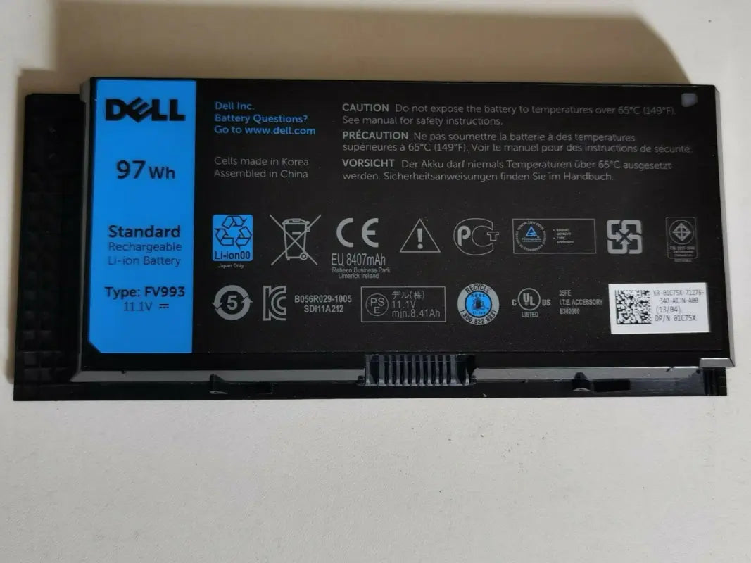 DELL H1M60 - FV993 Original Laptop Notebook Battery (1 Yr Warranty)